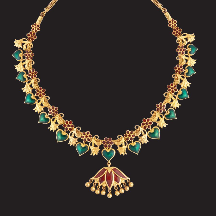 Shop Gold Necklace at Mehta jewellery